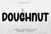 Doughnut, a Script Font by FreshTypeINK (Thumbnail 1 of 6)