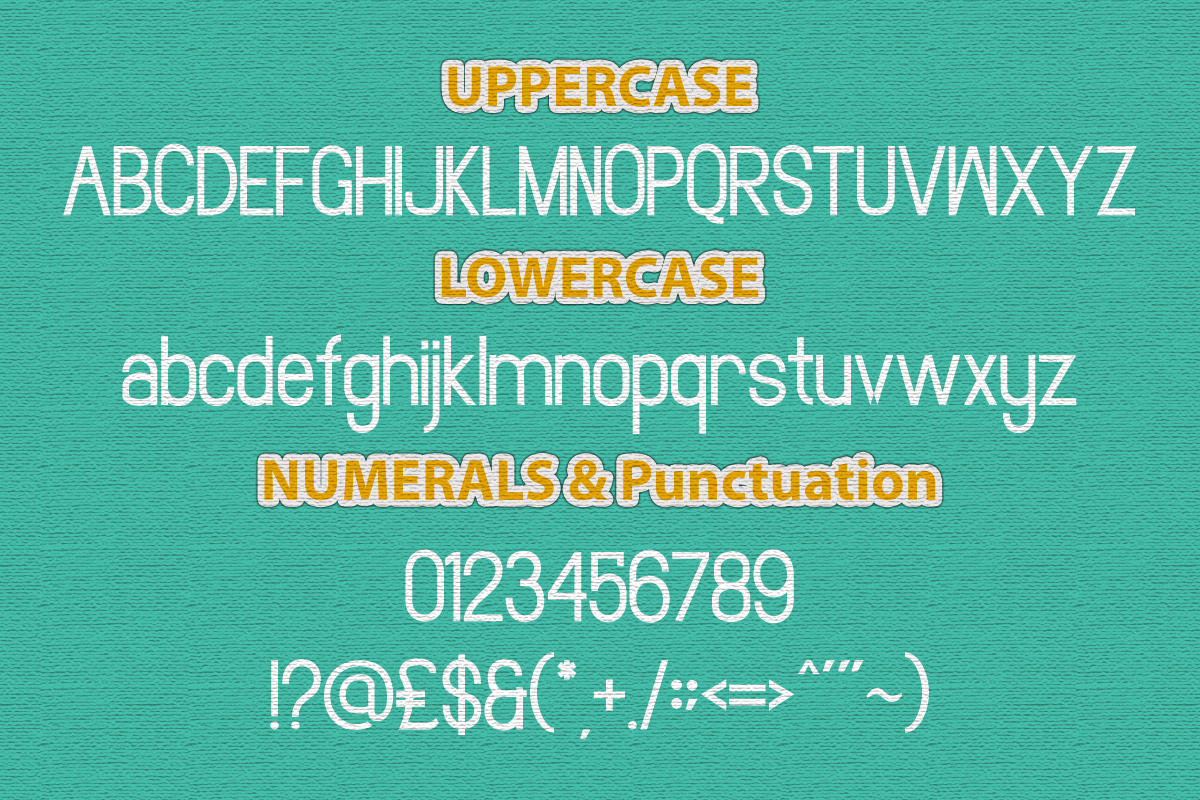 Gladence – Condensed Tall Sans Serif, a Sans Serif Font by Vadovastd (Photo 8 of 8)
