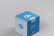 Square Box Mockup, a Cups & Container Mockup by desgiant (Thumbnail 10 of 11)