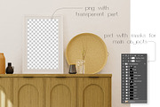 Painting Frame Minimal mockup, a Household Mockup by DamriNa art (Thumbnail 5 of 5)
