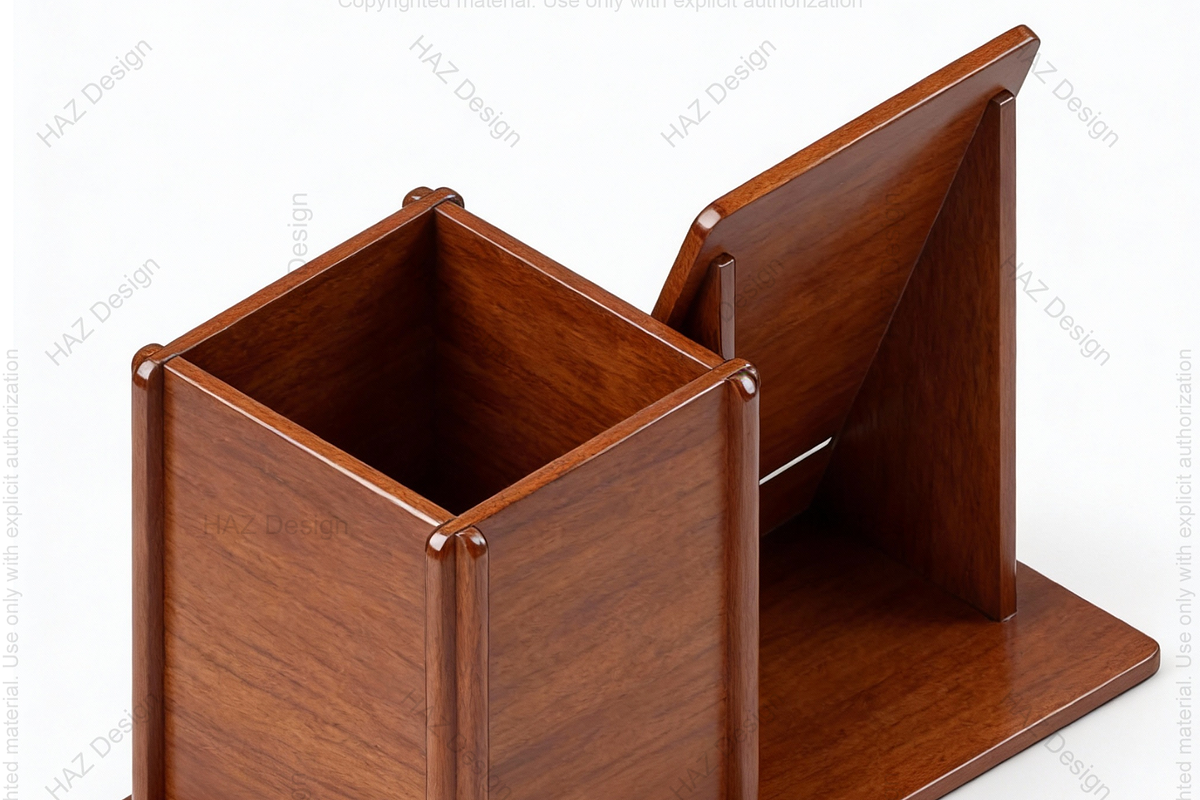 Desk Organizer Phone Stand Pen Holde, a Graphic by AtacanDigital (Photo 5 of 6)