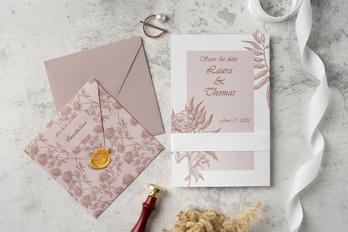 Vintage Floral collection, a Decorative Illustration by DamriNa art (Photo 9 of 10)