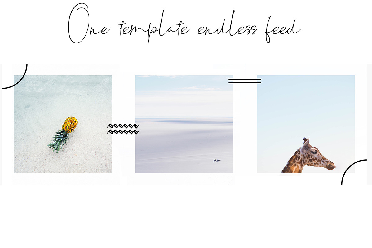 Instagram Post Template Minimal, a Templates & Theme by Bumblebee (Photo 4 of 6)