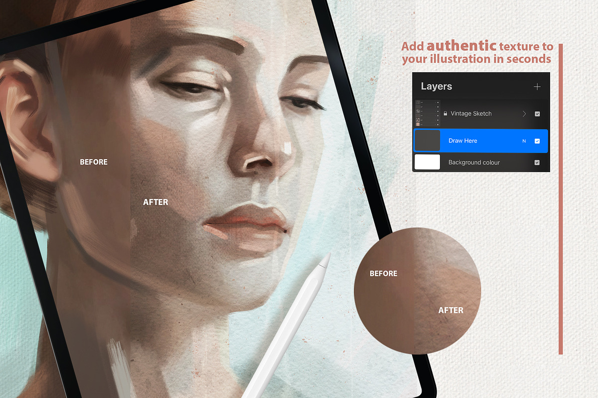 ARTIST'S STUDIO PROCREATE KIT, a Brush Add-On by AlexandraArt (Photo 13 of 17)