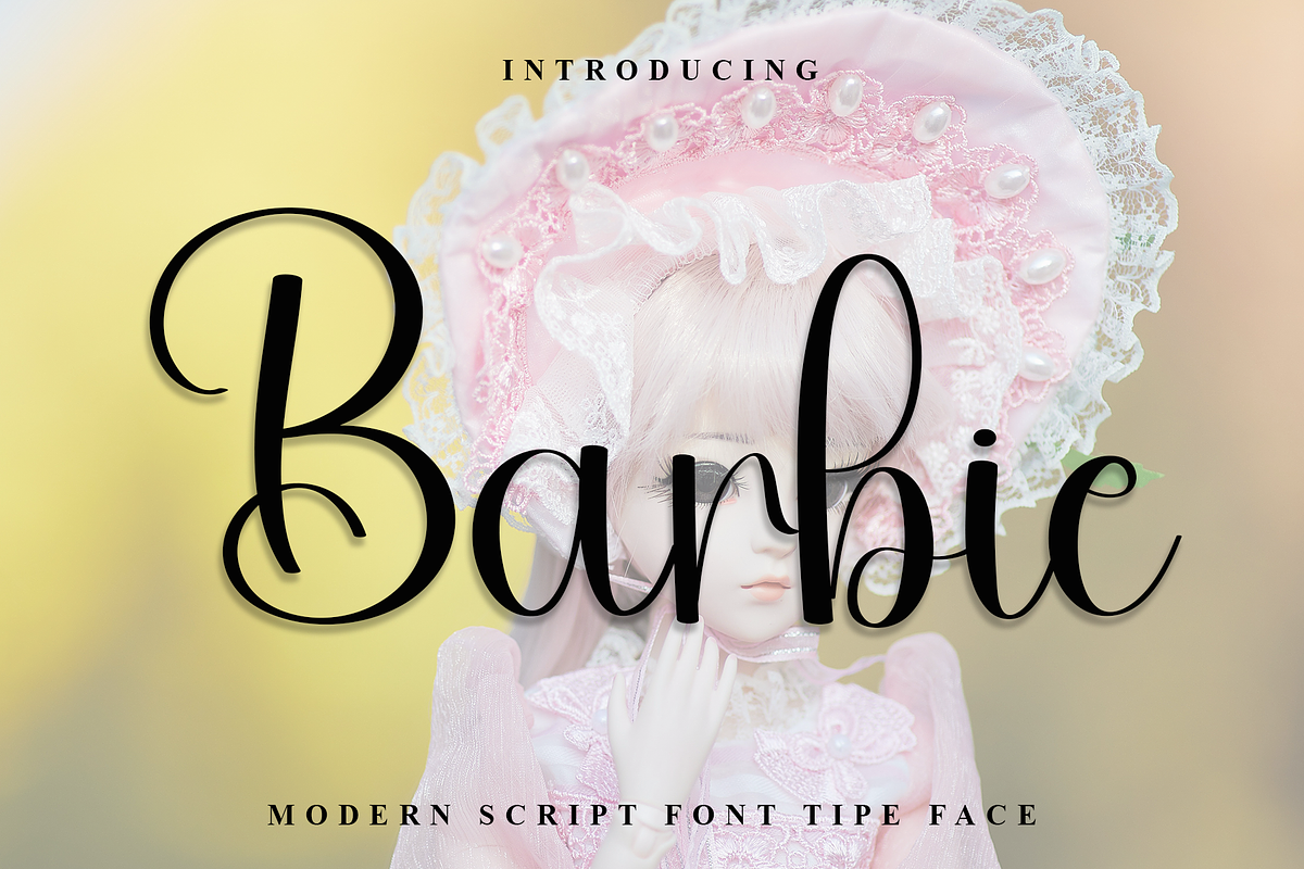 Barbie, a Handwritten Font by FreshTypeINK (Photo 1 of 8)