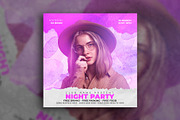 Night club party flyer post template, a Social Media Template by Tanmoy Topu (Thumbnail 4 of 11)