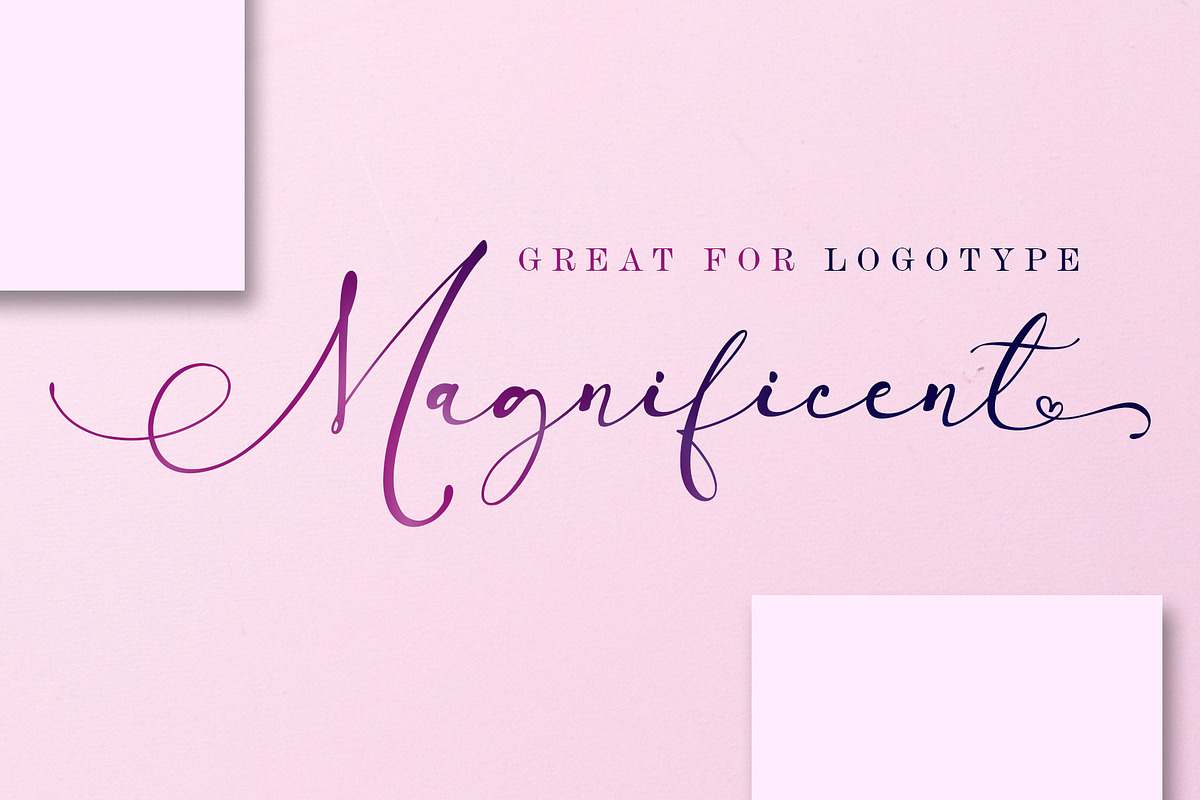 Arellia Script //Luxury Font preview 7
