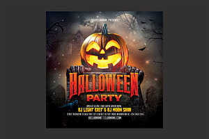 Halloween Flyer, a Flyer Template by DSGraphicDesign