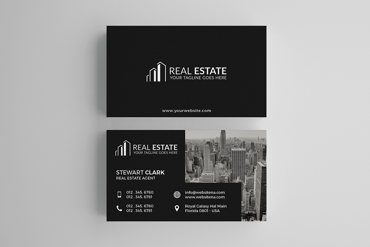 Real Estate Business Card, a Business Card Template by Shahjhan (Photo 2 of 2)