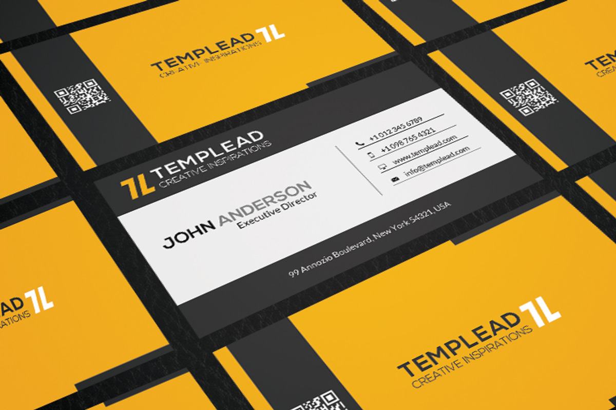 Corporate Business Card CM186, a Business Card Template by annozio (Photo 3 of 3)