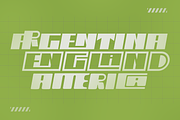 Areocheck Techno Fonts Three Styles, a Font by Erifqizefont (Thumbnail 11 of 15)