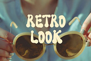 MANGROOVY retro vintage groovy type, a Font by WAP (Thumbnail 2 of 6)