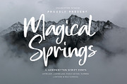 Magical Springs - Modern Script font, a Script Font by Nahar_std (Thumbnail 1 of 7)