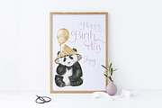 Watercolor Panda Family, an Animal Illustration by Catherine Wheel (Thumbnail 11 of 17)