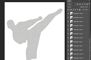Taekwondo Kick Pose Photo collage, a Flyer Template by AIW SOLUTIONS (Thumbnail 4 of 4)