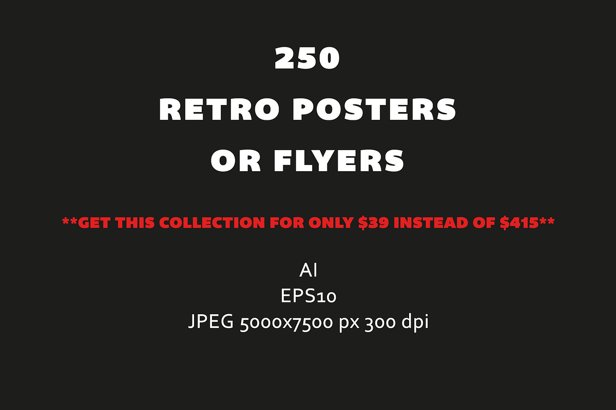Big flyer poster bundle, a Food Illustration by ELFIVETROV DESIGN (Photo 15 of 16)