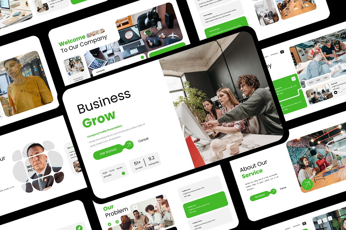 600+ Powerpoint Slides Bundle, a Presentation Template by Hammad Arif (Photo 15 of 27)