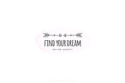 Logo Pack Vol.2. Romantic & Wedding, a Branding & Logo Template by Mint Air Studio (Thumbnail 2 of 22)