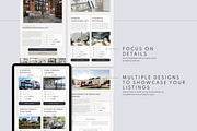 Real Estate Newsletter Template, an Email Template by Glow Muse Studio (Thumbnail 4 of 10)