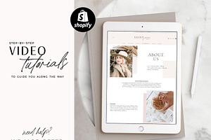 Shopify Theme - Neutral Beige