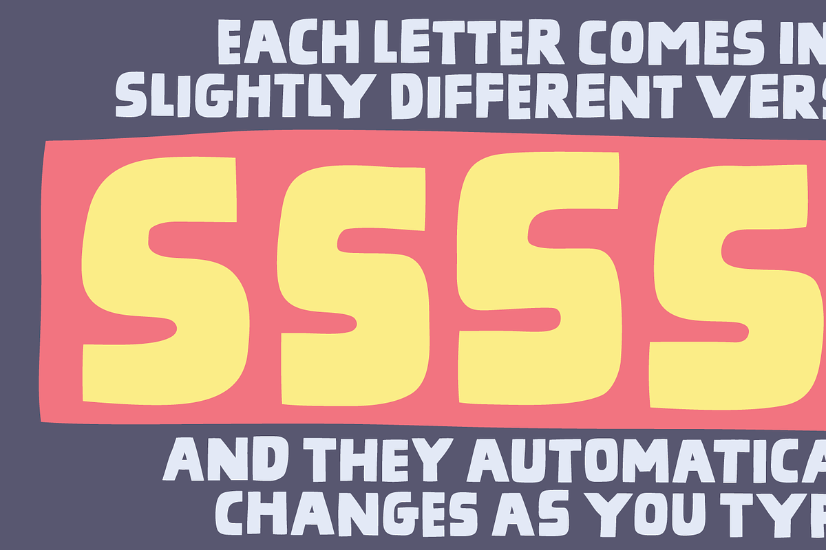 Flaky Bandit - remember to be nice!, a Font by pizzadudedotdk (Photo 5 of 8)