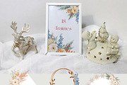 Shimmering Winter Wildflowers, a Seasonal Illustration by Catch the Dream Art (Thumbnail 4 of 14)