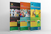 School Education Roll-Up Banner Sign, a Flyer Template by ideaz_sabbir (Thumbnail 7 of 9)