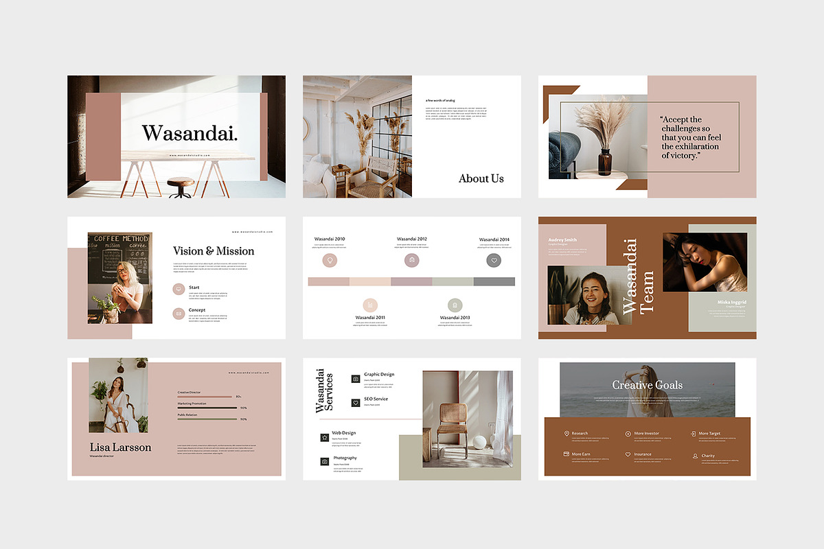 Wasandai - Google Slides Template, a Presentation Template by eunavia (Photo 4 of 7)