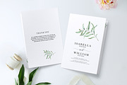 Folded Wedding Program Template, an Invitation Template by Alice Bluefox (Thumbnail 4 of 9)