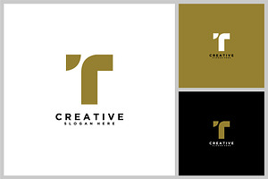 initials letter T abstract logo, a Branding & Logo Template by quadrazo