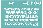 Modern Society font, a Font by weknow (Thumbnail 8 of 8)