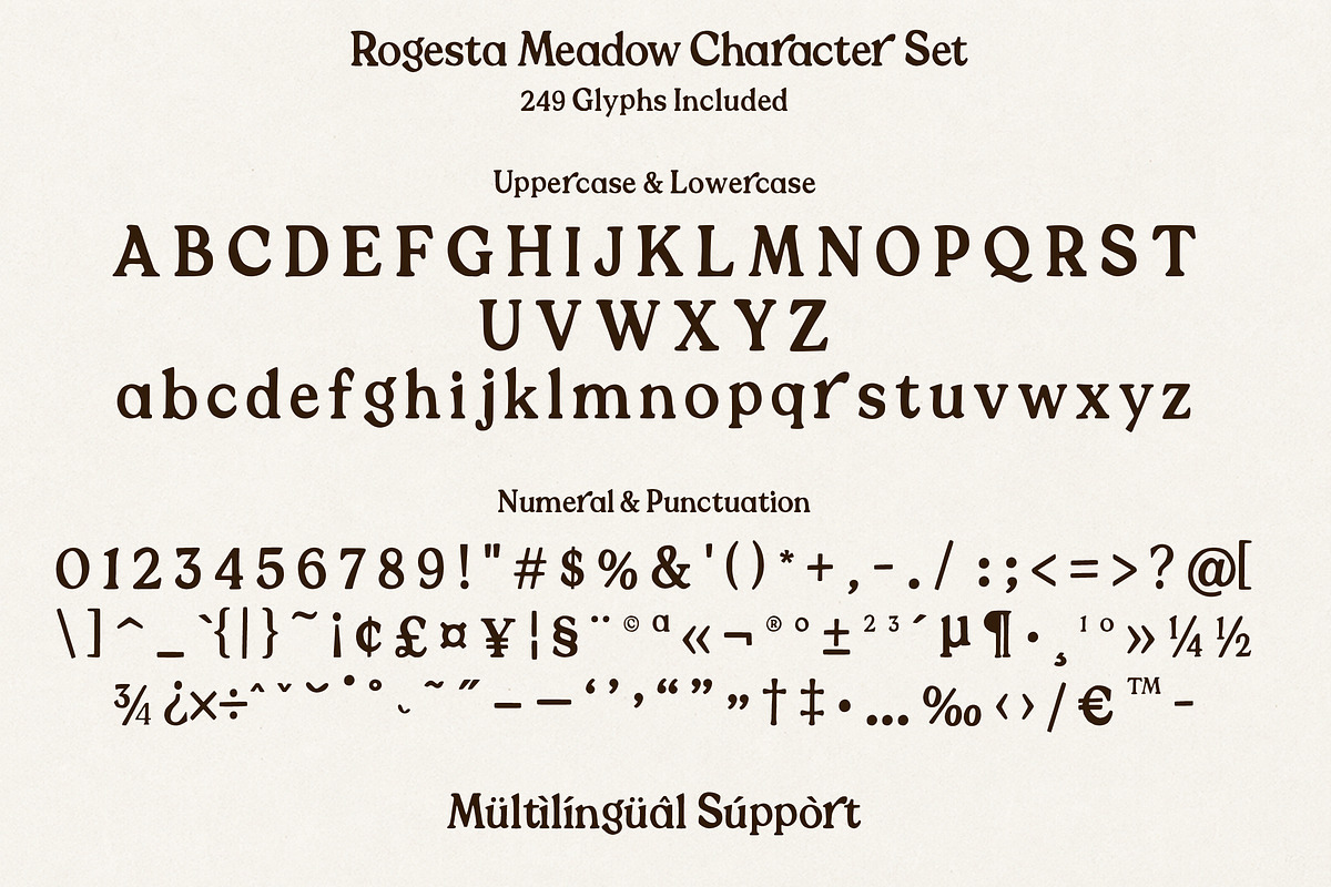 Rogesta Meadow, a Handwritten Font by Youngtype.Std (Photo 9 of 15)