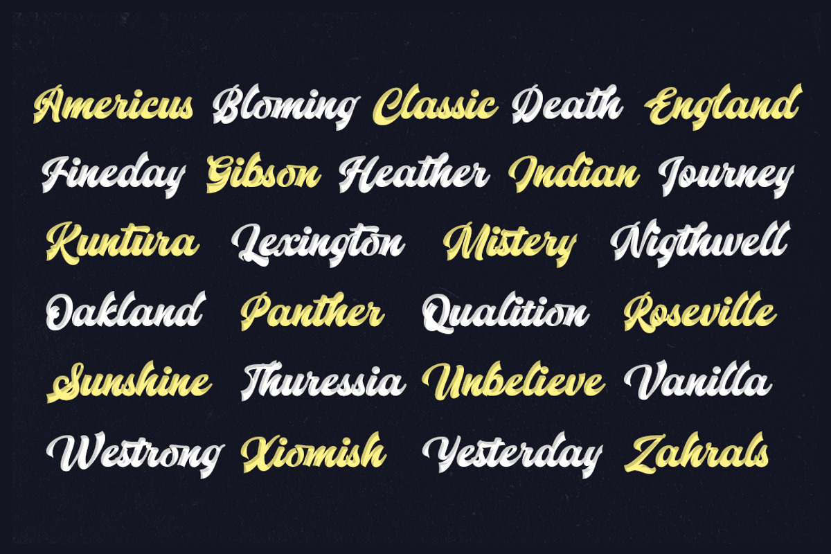 Sandoval, a Script Font by Picatype Studio (Photo 4 of 13)