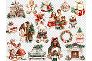 Family Holidays Clipart, a Person Illustration by GlamArtZhanna (Thumbnail 6 of 6)
