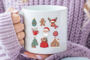 Retro Christmas PNG Sublimation, an Illustration by Daily.Designs (Thumbnail 3 of 5)