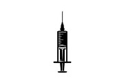 Medical syringe injection icon, an Icon by Artivon (Thumbnail 6 of 10)
