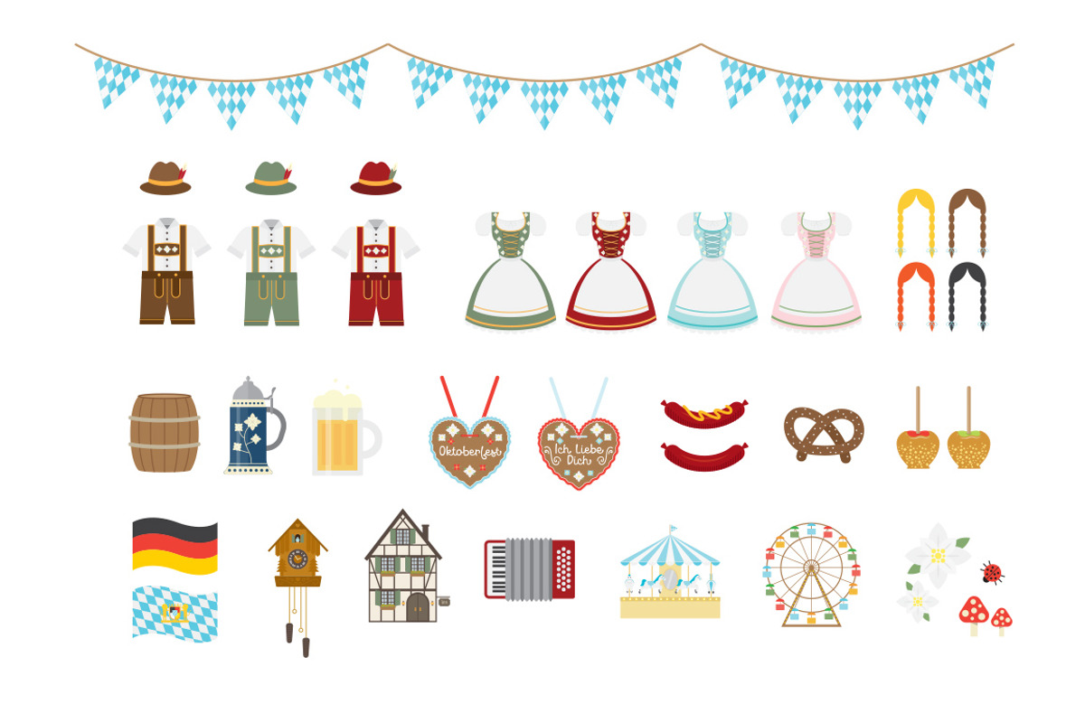 'Oktoberfest' Vector Icon Collection, an Icon by GraphicsByKassy (Photo 2 of 5)