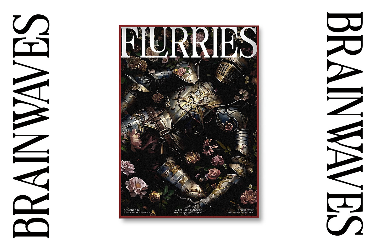 Flurries - Serif Display Font, a Serif Font by Brainwaves.Studio (Photo 8 of 8)