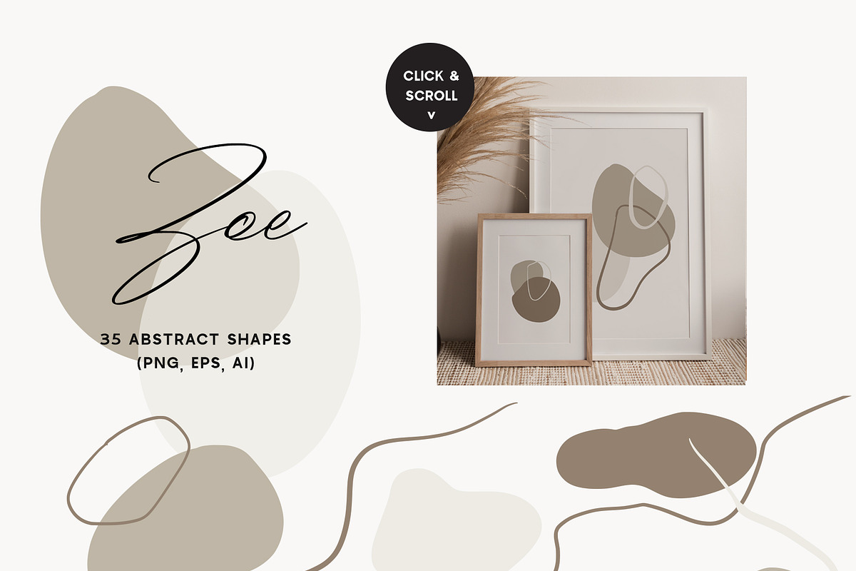 Zoe | Woman Figures & Silhouettes, an Object Graphic by Roma Design (Photo 8 of 10)