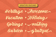 Auckland - Vintage Font, a Handwritten Font by Mozatype (Thumbnail 7 of 10)