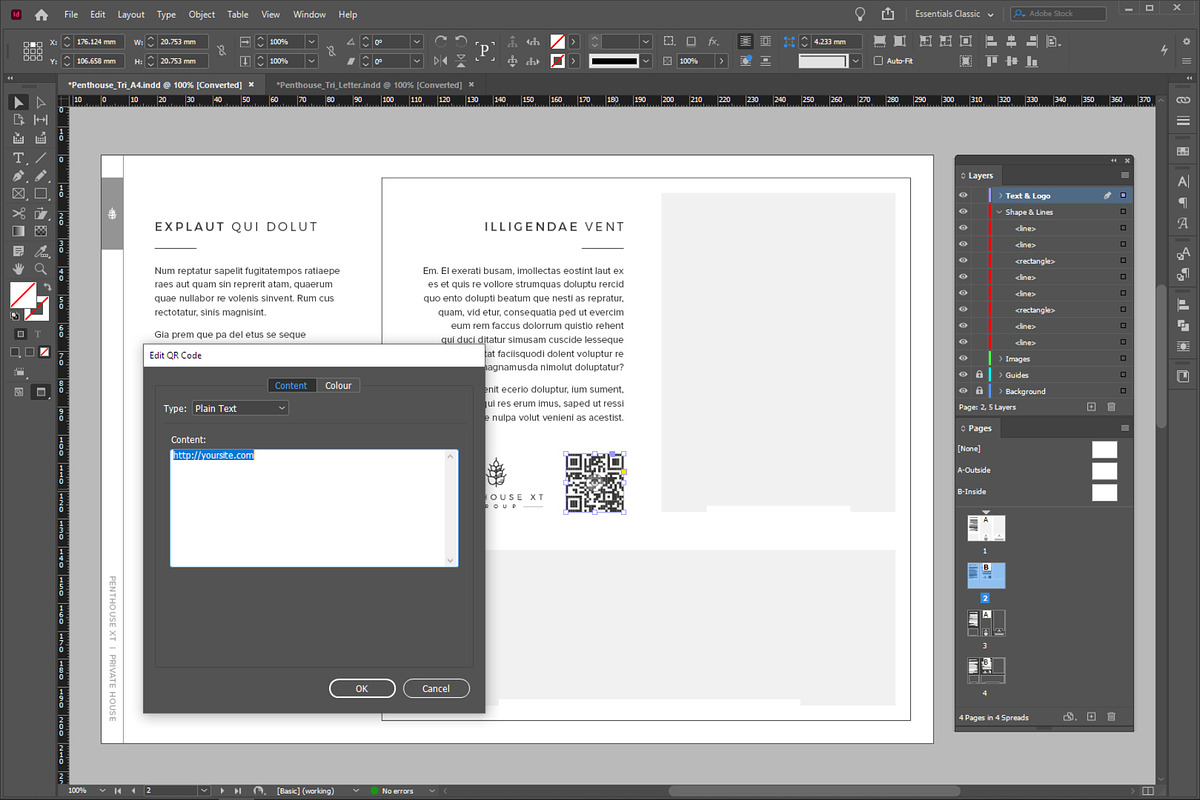 Penthouse XT Trifold ID Template, a Brochure Template by fisihsani (Photo 9 of 9)