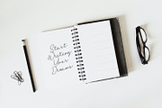 Brogllin Handwritten Monoline Font, a Script Font by Dicubit (Thumbnail 4 of 12)