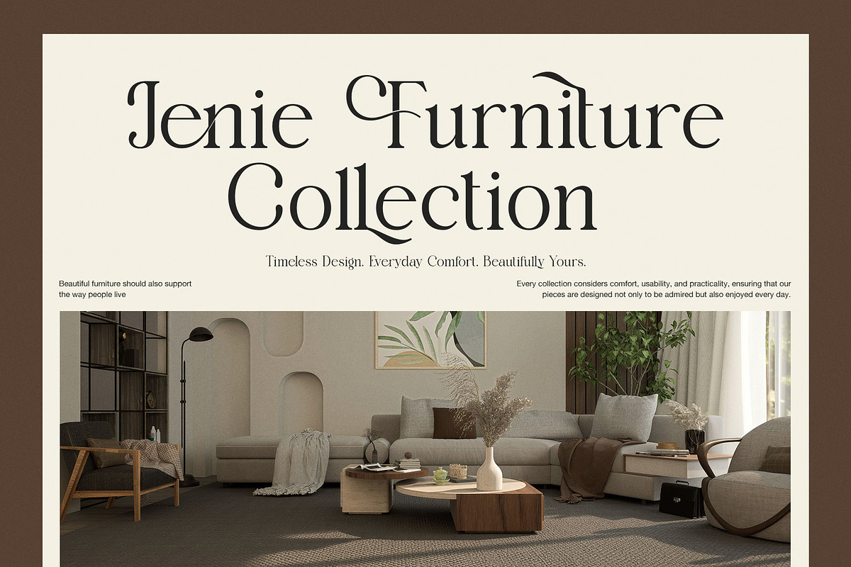 Helloin Elegant Serif Font, a Serif Font by Graphicxell (Photo 3 of 8)