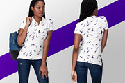 Female Apparel Mockup Template Set, a Shirt Mockup by PaperMoon (Thumbnail 5 of 5)