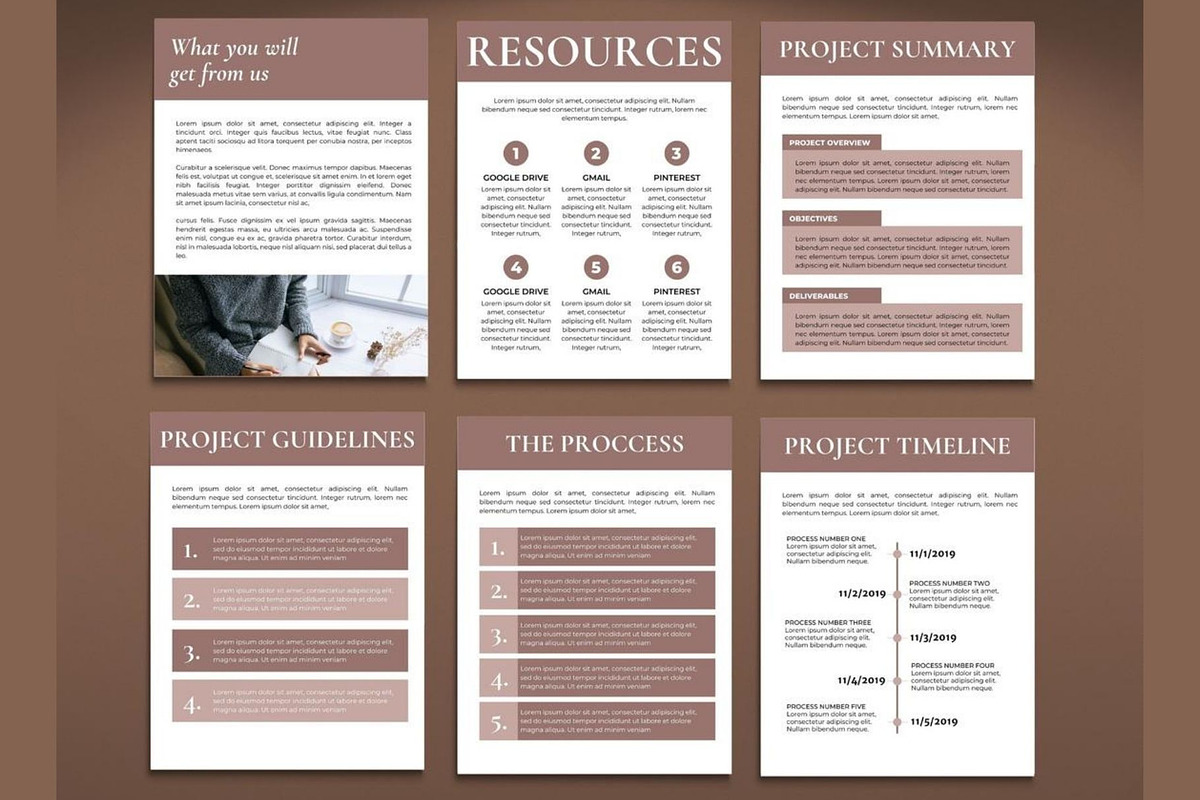 Client Welcome Packet CANVA, a Magazine Template by bonadigitals (Photo 4 of 6)