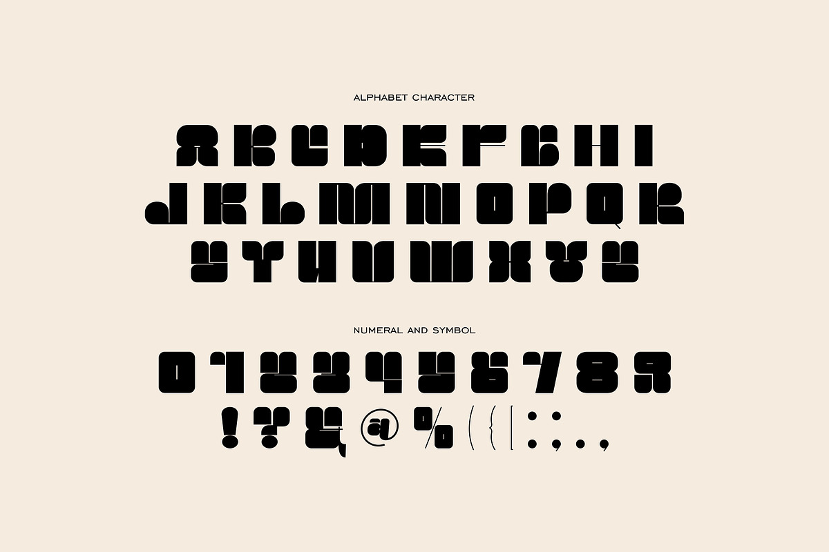 Mict Rush - Unique Retro Bold Font, a Font by Imoodev (Photo 5 of 5)