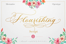 Flourishing Script