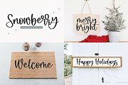 Christmas Font Bundle | 10 Fonts, a Script Font by KA Designs (Thumbnail 3 of 33)