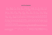 CS Dainty Dashed, a Script Font by Craft Supply Co. (Thumbnail 8 of 8)