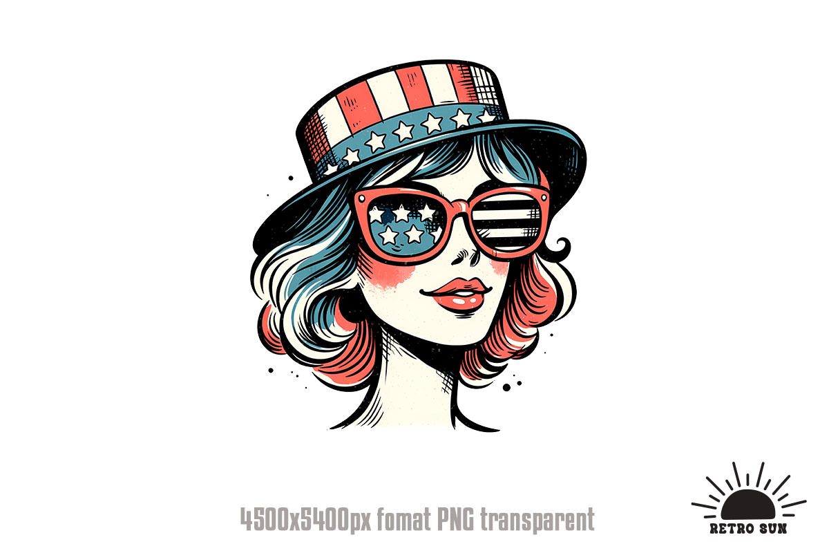 Retro Vintage 4th of July, an Object Graphic by GlitterCraft (Photo 19 of 21)